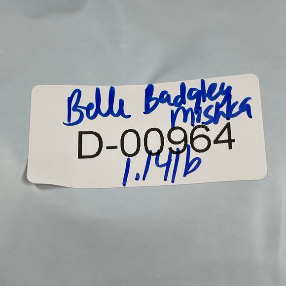 Belle Badgley Mischka Dress Womens 14 Gold Sequin Maxi Formal Wedding MOB - Picture 13 of 14